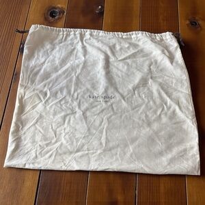 Kate Spade New York Large Dust Bag with Drawstring – 17” x 17.5”